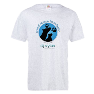 DJ Vybe Animal Rescue Foundation Sponsor T-Shirt