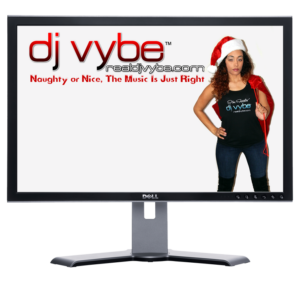 1280x800 DJ Vybe Holiday Wallpaper feat. Erika