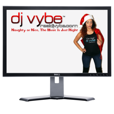 1280x800 DJ Vybe Holiday Wallpaper feat. Erika